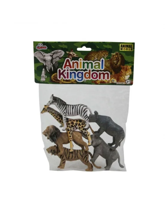 Sh-vardem 6 Parça 5 İnch  Çiftlik, Dinozor,vahşi Orman Ve Deniz Hayvanları Hayvan Seti