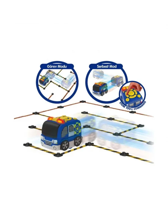 Sıl/81471 Silverlit Tooko Programlanabilen Polis Aracı Oyun Seti