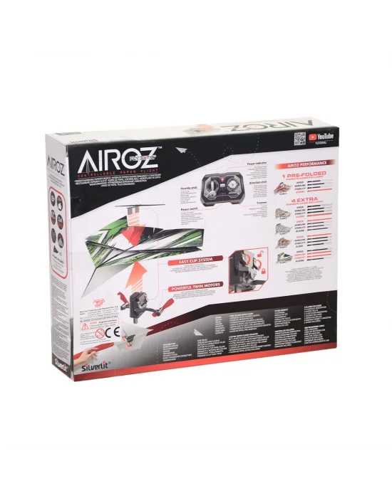 Sıl/84844 Silverlit Uzaktan Kumandalı Airoz Kağıt Uçak