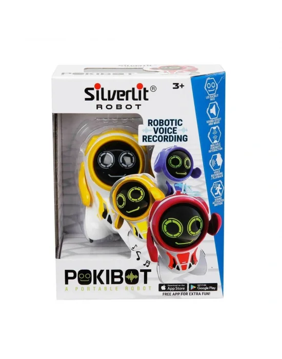 Sıl/88042  Silverlit Yapay Zekalı Pokibot Robot