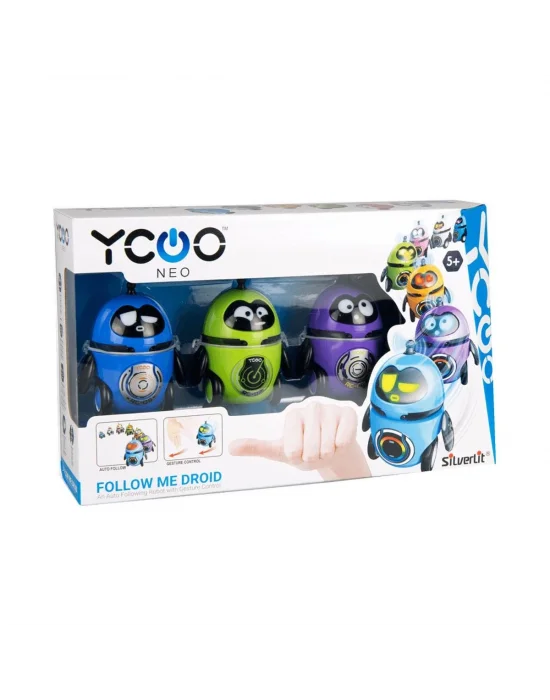 Sıl/88582 Silverlit Follow Me Droid 3lü Set