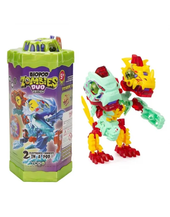 Sıl 88694 Sesli Ve Işıklı Biopod Zombies Inmotion İkili Dinozor Robot