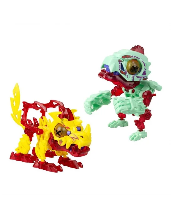 Sıl 88694 Sesli Ve Işıklı Biopod Zombies Inmotion İkili Dinozor Robot