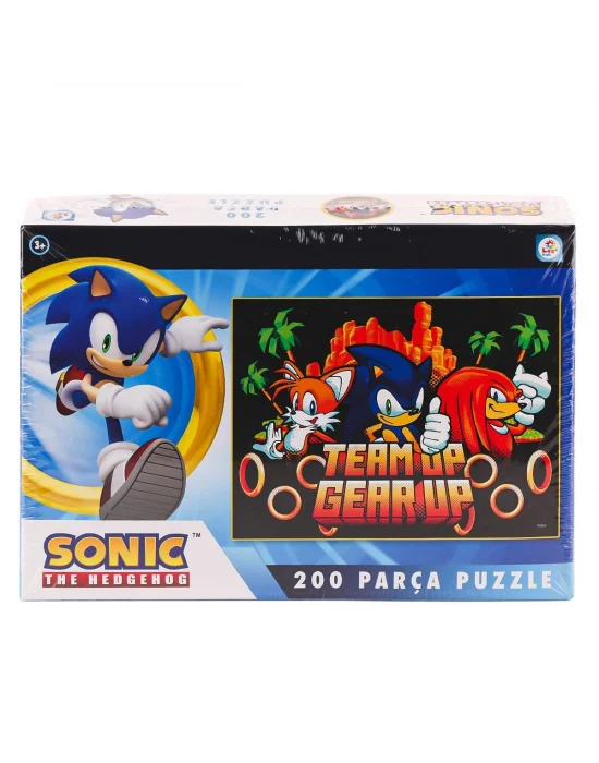 So0053 Sonic 200 Parça Puzzle -laçokids
