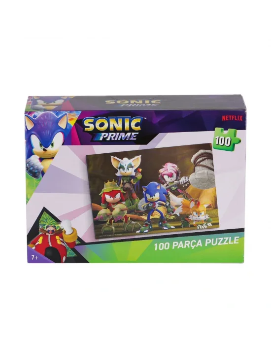 So7908 Sonic 100 Parça Puzzle - Laço Kids - Utku Oyuncak
