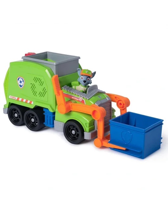 Spm-6071248 Paw Patrol  Rocky İle Crush N Roll Geri Dönüşüm Kamyonu
