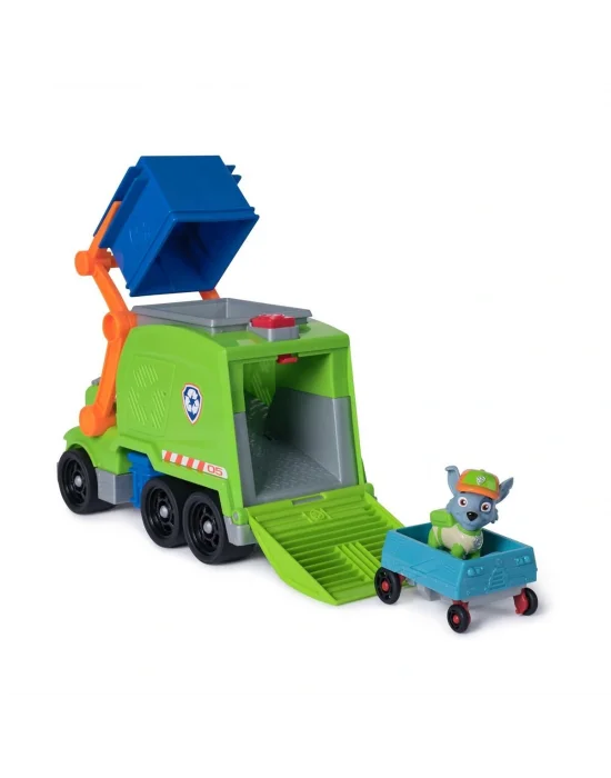 Spm-6071248 Paw Patrol  Rocky İle Crush N Roll Geri Dönüşüm Kamyonu