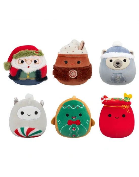 SQ Xm01046 Squishmallows 10 Cm Sürpriz Kapsül 12li Display