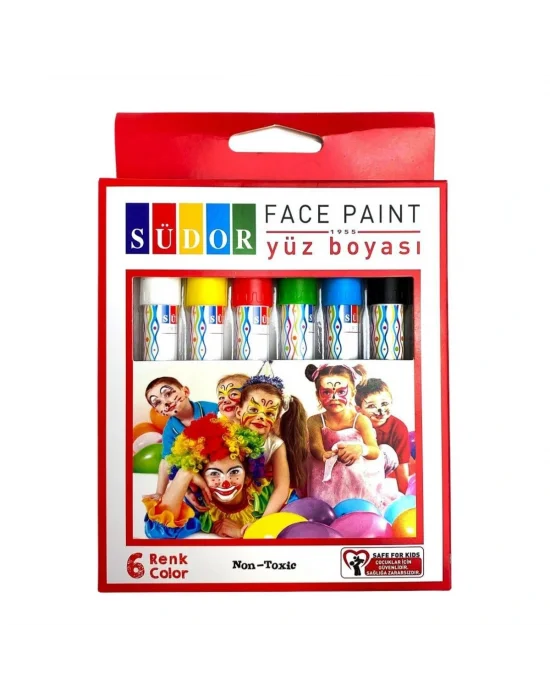 Südor Yüz Boyası Seti 6lı