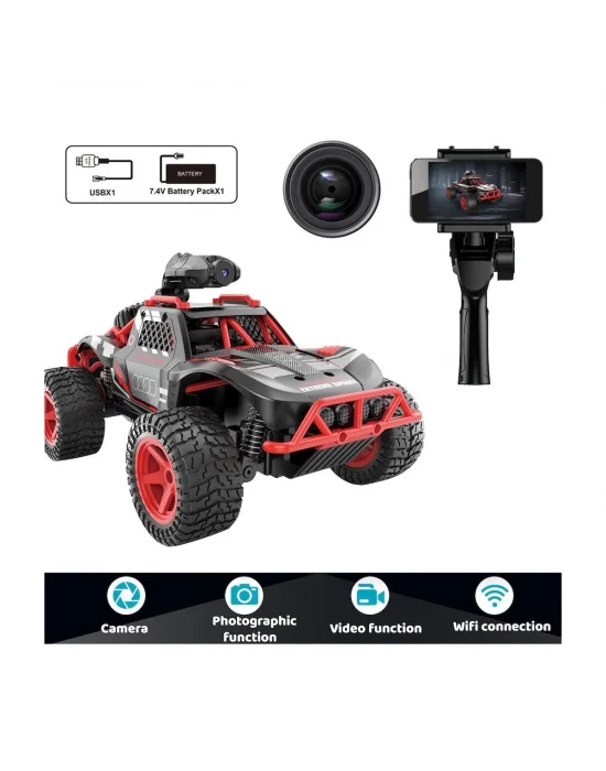 Syr-666-764wa Kumandalı Şarjlı Kameralı Off Road Araba -vardem Oyuncak