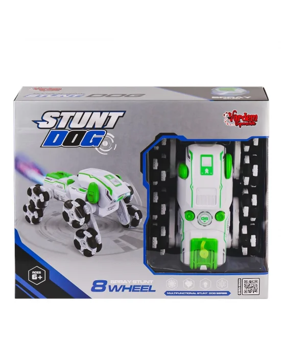 Syr-666-820 Kumandalı Buharlı 8 Teker Stunt Köpek Araba -vardem Oyuncak