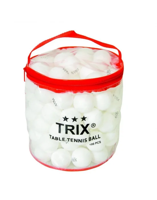 T-813a Trix Pinpon Topu Beyaz 100 Adet