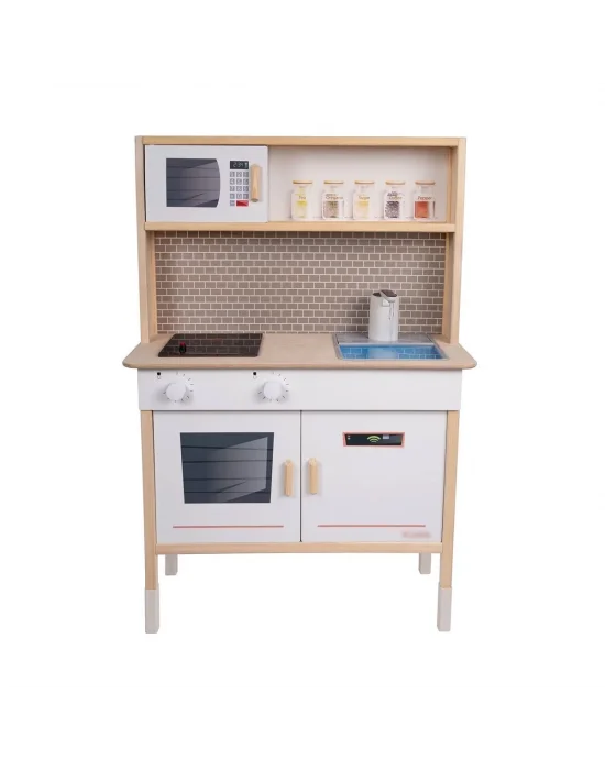 T1026 Ahşap Su Oyun Mutfağı Su Motorlu