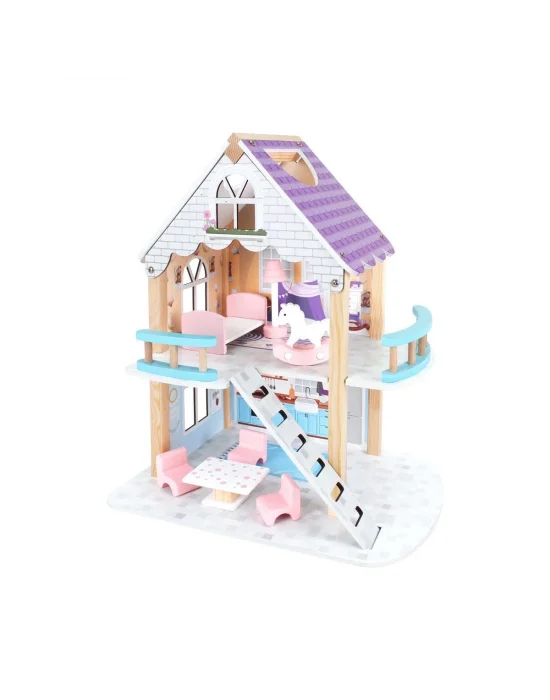 T2011 Ahşap Oyun Evi 2 Katlı -okutan Hobi