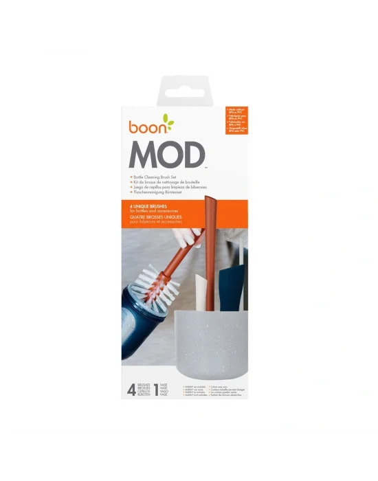 Tbn11462 Boon - Mod 4lü Biberon Fırça Seti