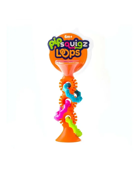 Tfb165 Fat Brain Toys - Turuncu Halkalı Silikon Diş Kaşıyıcı