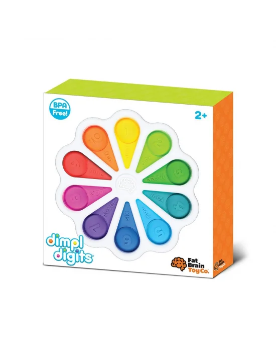 Tfb275 Fat Brain Toys, Dimpl Rakamlı Duyu Düğmeleri