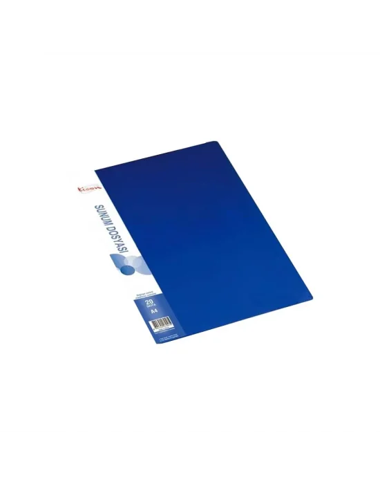 TİCON 20121-A 11311 SUNUM DOSYASI 20Lİ MAVİ