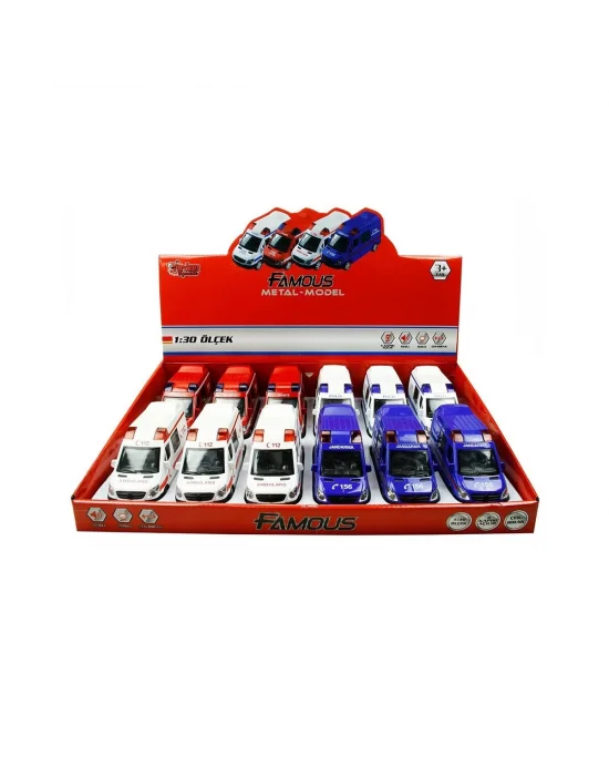 Tın-588a-amb-pol-jnd-ıtf C B 1 30 Işıklı Ve Sesli Amb Pol