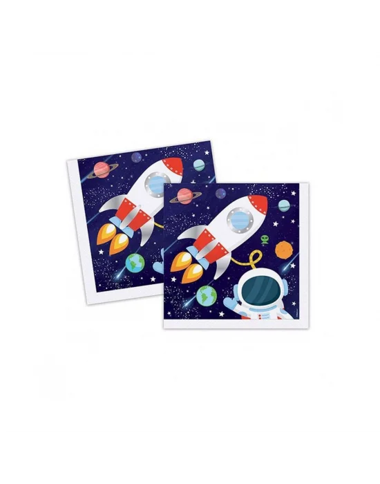 Tkg9875 Kozmik Galaksi, Kağıt Peçete 16 Adet 33x33 Cm / Bmp1310tkg9875