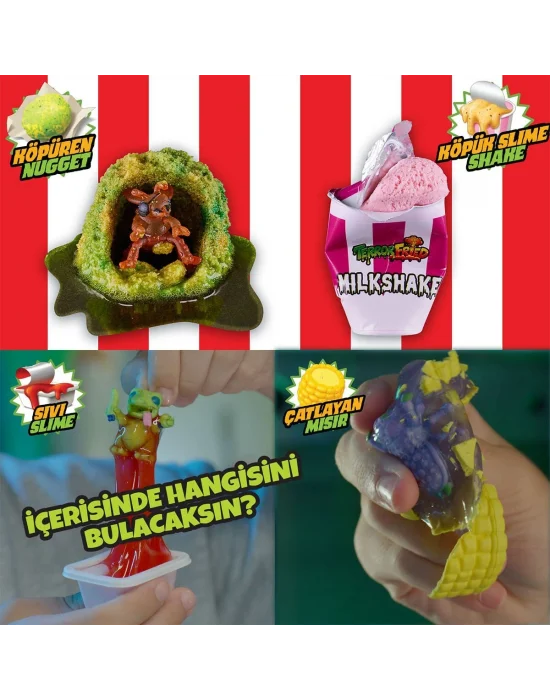 To 08091 Terrorfried 3lü Mini Menü Ve 2 Gizemli Figür Asorti