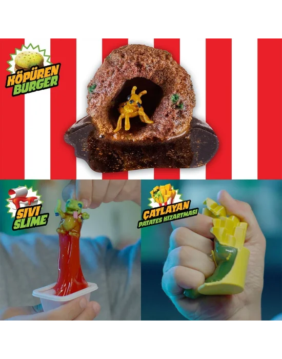 To 08092 Terrorfried 4lü Orta Menü Ve 3 Gizemli Figür Asorti