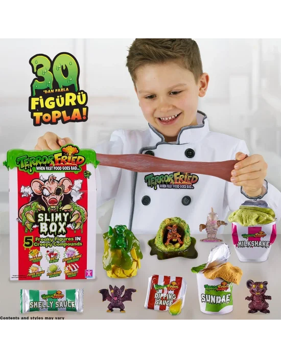 To 08094 Terrorfried 6lı Büyük Menü Ve 5 Gizemli Figür Asorti