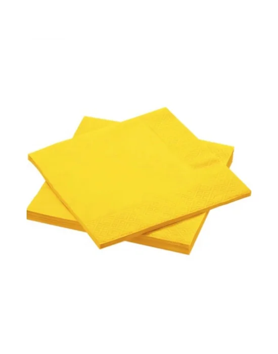 Tpl7055 Sarı  Peçete, 33x33 Cm 16 Adet