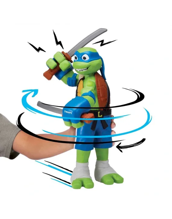Tu843000 Tmnt  Roll N Punch Leonardo 30 Cm Figür - 83418