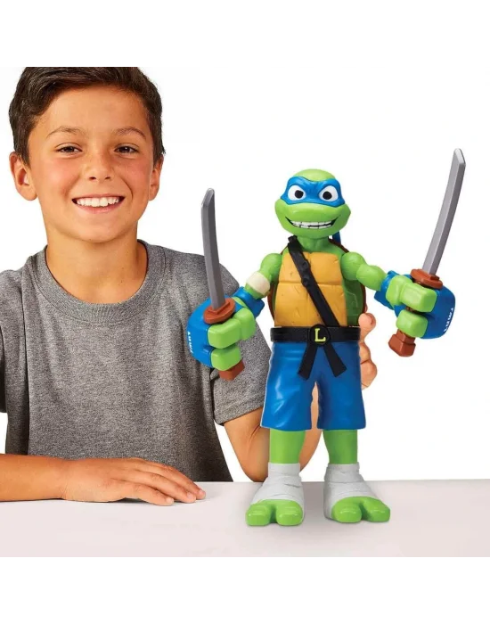 Tu843000 Tmnt  Roll N Punch Leonardo 30 Cm Figür - 83418