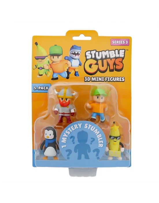 Tuy22000 Stumble Guys 5li Mini Figür