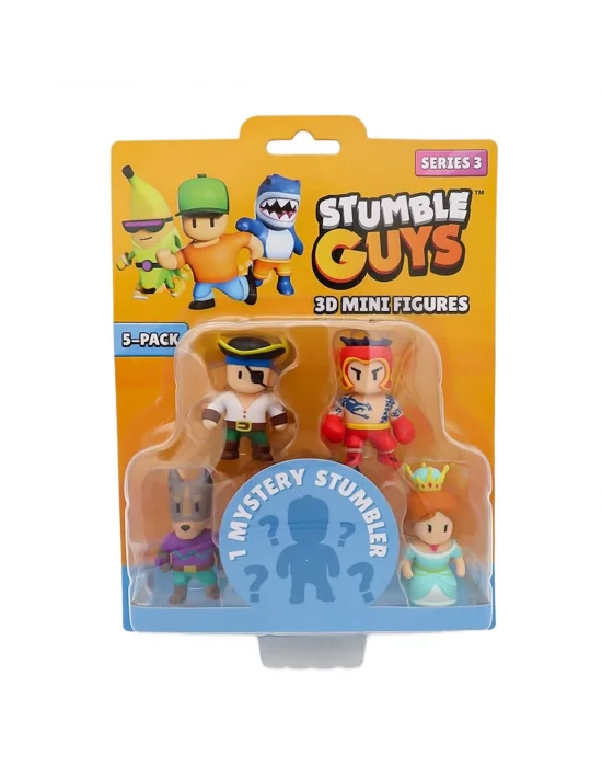 Tuy22000 Stumble Guys 5li Mini Figür