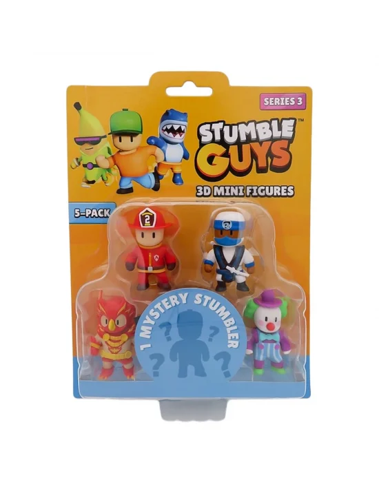 Tuy22000 Stumble Guys 5li Mini Figür