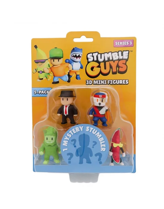 Tuy22000 Stumble Guys 5li Mini Figür