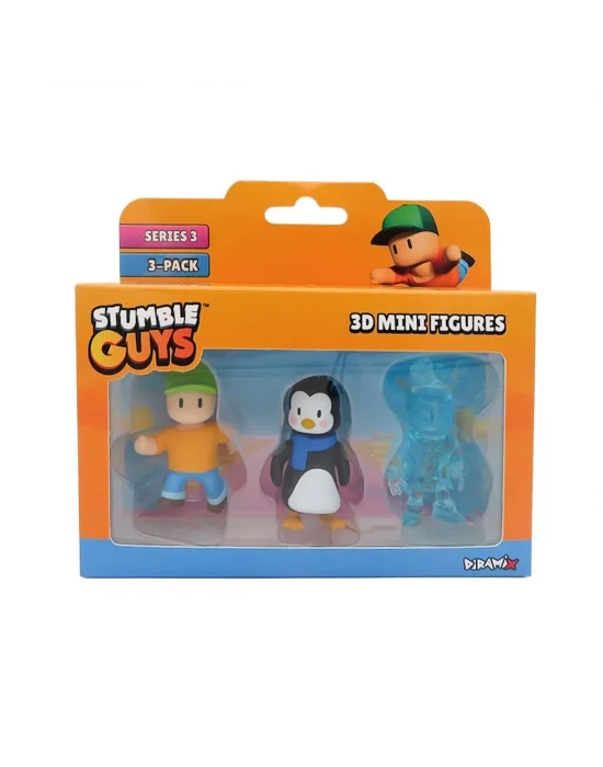 Tuy23000 Stumble Guys 3lü Mini Figür