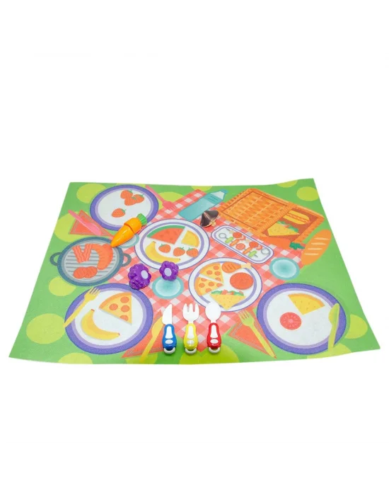 Urt003-18 Yemek Dünyası Oyun Halısı -birlik