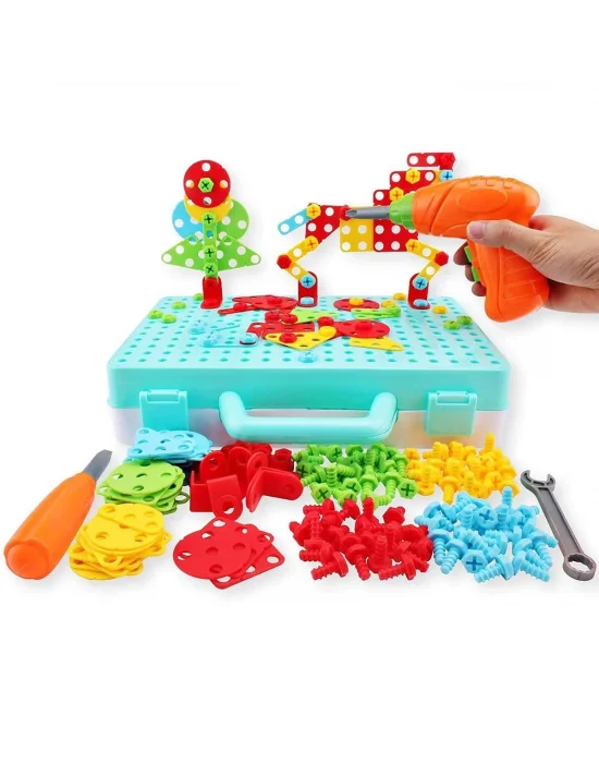 Urt014-001 Birlik, 3d Eğitici Matkap Seti Hayvanlar Özel Fiyatlı Ürün