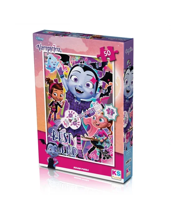Vp709 Vampirina 50 Parça Çocuk Puzzle -ks Puzzle