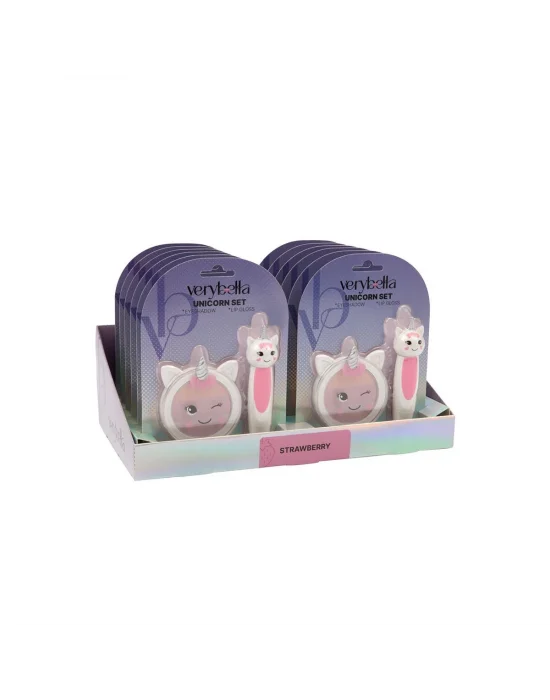 Vrb47000 Very Bella - Unicorn Seti (lip Gloss+far)