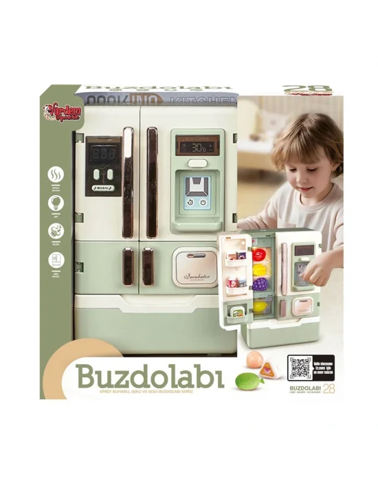 Vrd10650 Işıklı Ve Sesli Aksesuarlı Buzdolabı