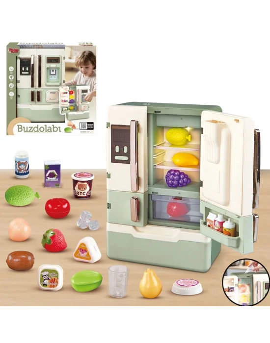 Vrd10650 Işıklı Ve Sesli Aksesuarlı Buzdolabı