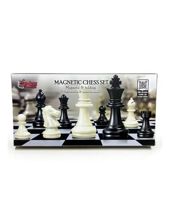 Vrd10664 Mıknatıslı Katlanabilir Satranç Set