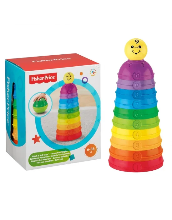 W4472 Fisher-price® Numaralı Kaplar / Sıralama Ve Şekil Ayırma Oyuncakları
