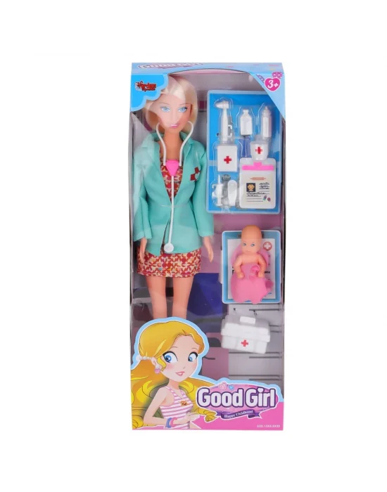 Wg-115225a Aksesuarlı Doktor Bebek 29 Cm -vardem