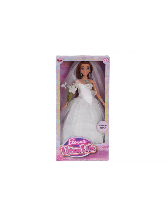 Wg-661048 Kutulu 29cm Gelinlikli Bebek