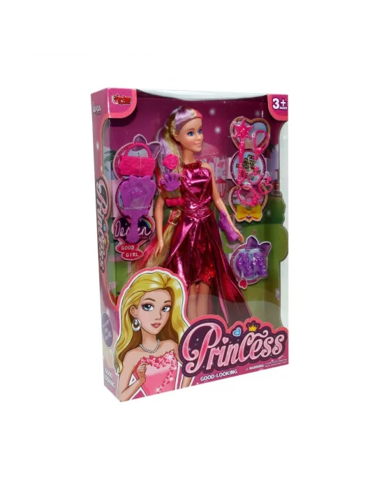 Wg-66765 Kutulu 29cm  Aksesuarlı Moda Bebek - Vardem Oyuncak