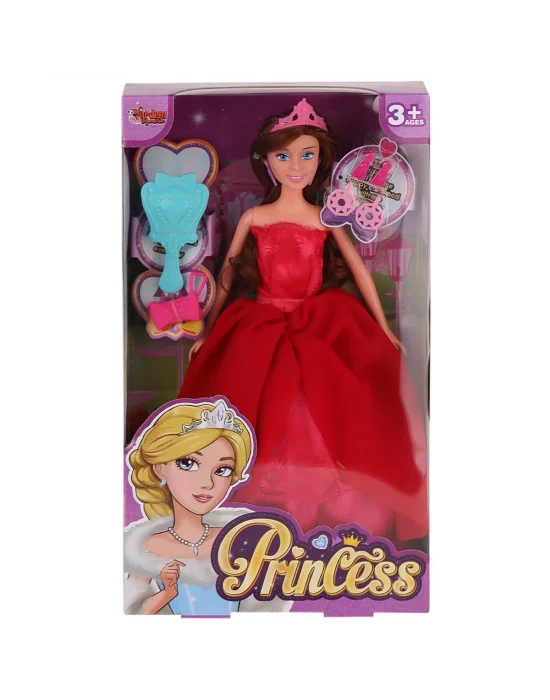 Wg-66796  Aksesuarlı Prenses Bebek 29 Cm - Vardem Oyuncak