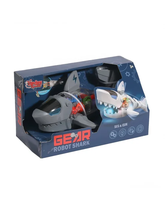 Wk-s-2a Müzikli Ve Işıklı Robot Köpek Balığı -vardem