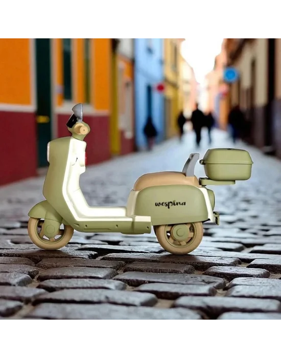 Wpak3 Wespina Akülü Kumandalı Motor Yeşil Kutulu