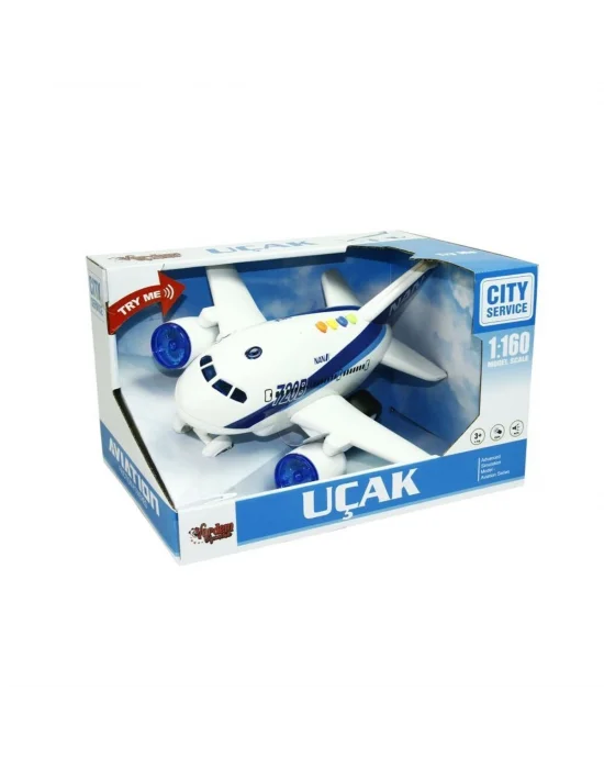 Wy720a-vardem 1:160 Sürtmeli Sesli Işıklı Uçak